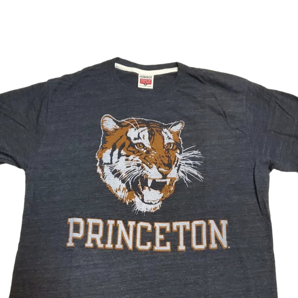 Rare Old School Homage Princeton Tigers tee - Picture 2 of 4